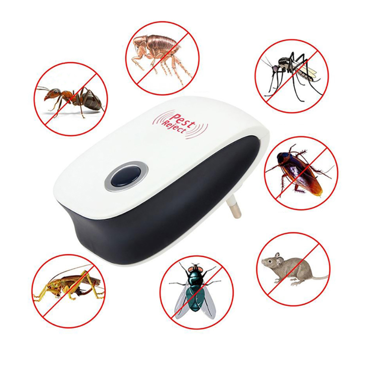 Ultrasonic Electronic Repellent - Anti Pest