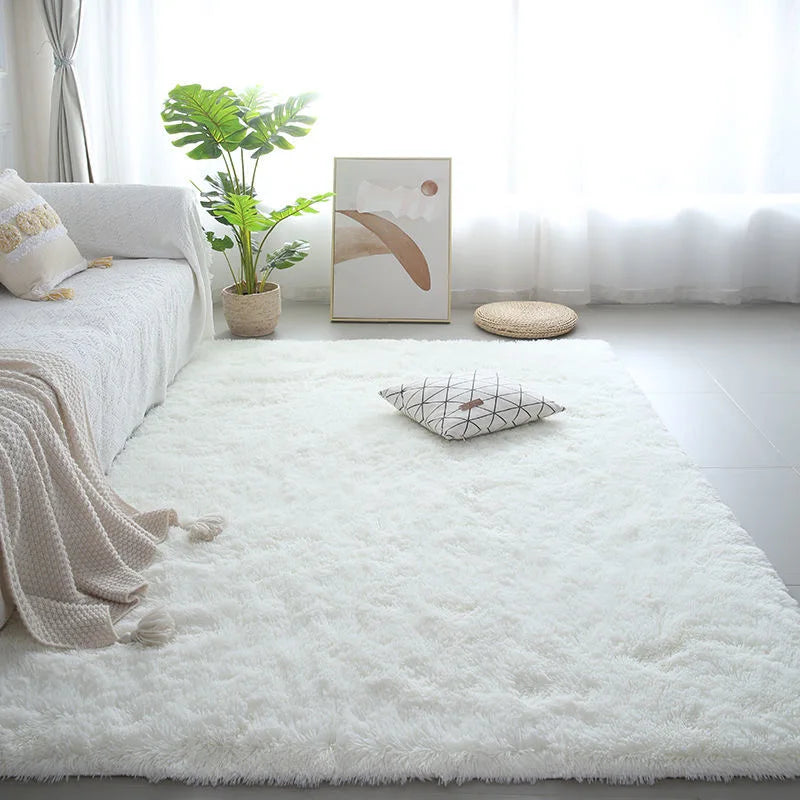 Nordic Furry Non-Slip Area Rug