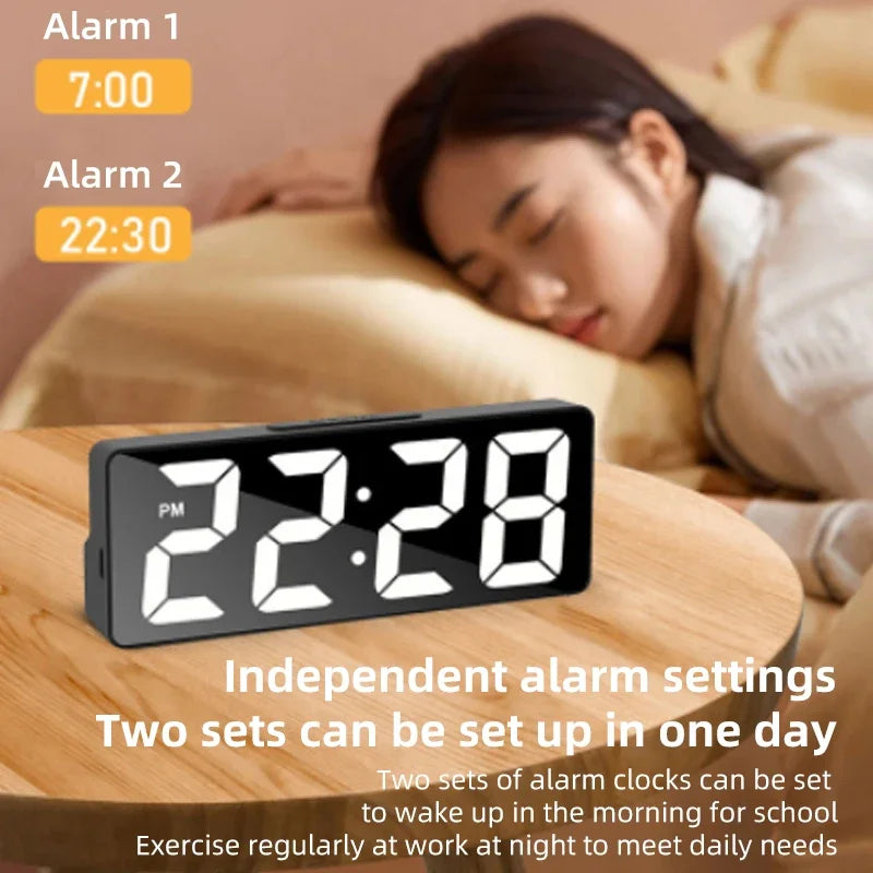 Xiaomi Youpin LED Alarm Clock - Digital Display