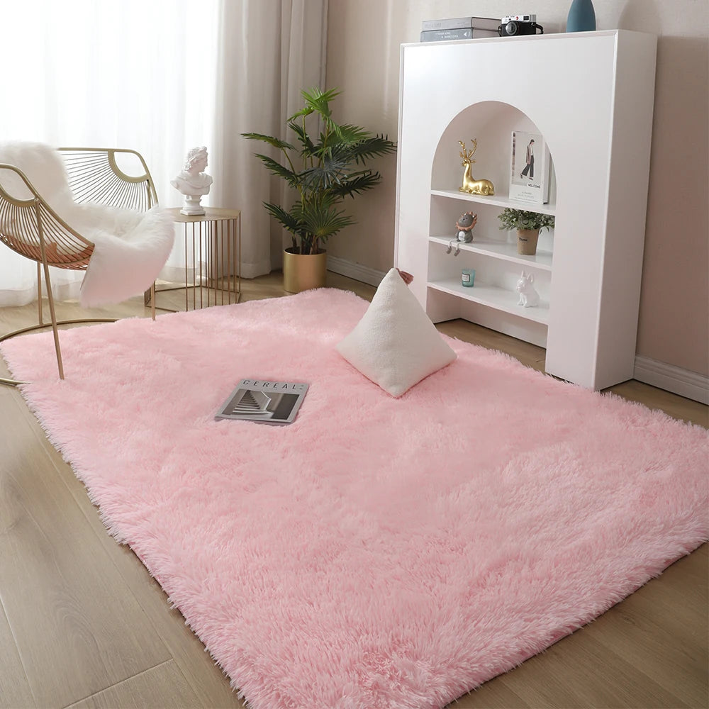 Nordic Furry Non-Slip Area Rug