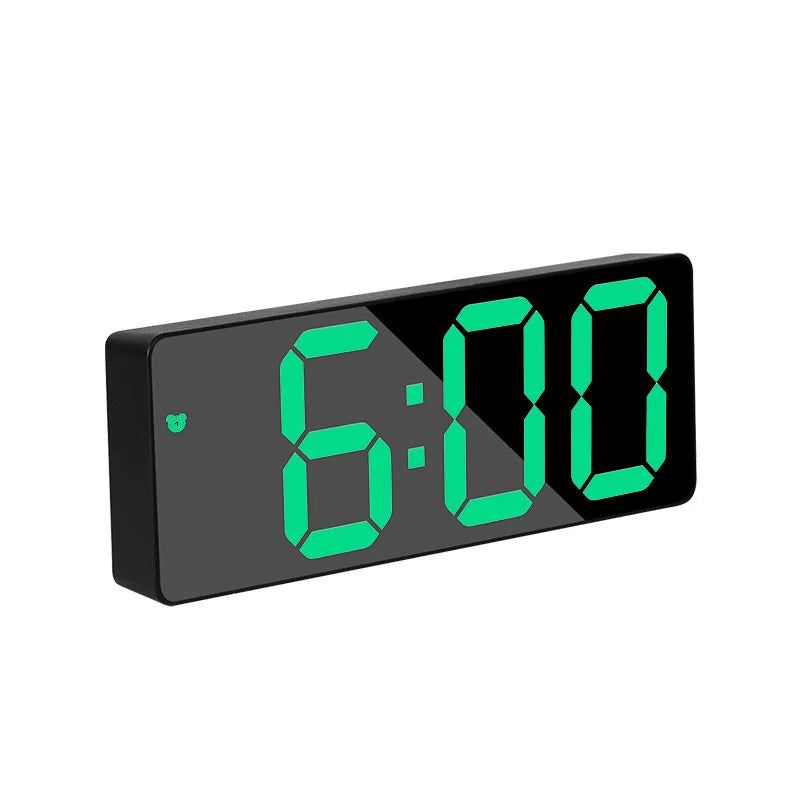 Smart LED Alarm Clock – Curved Screen