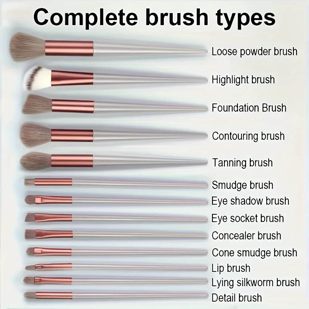 13pcs Professional Makeup Brush Set