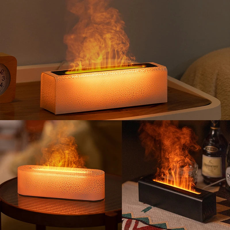 RGB Flame Essential Oil Diffuser