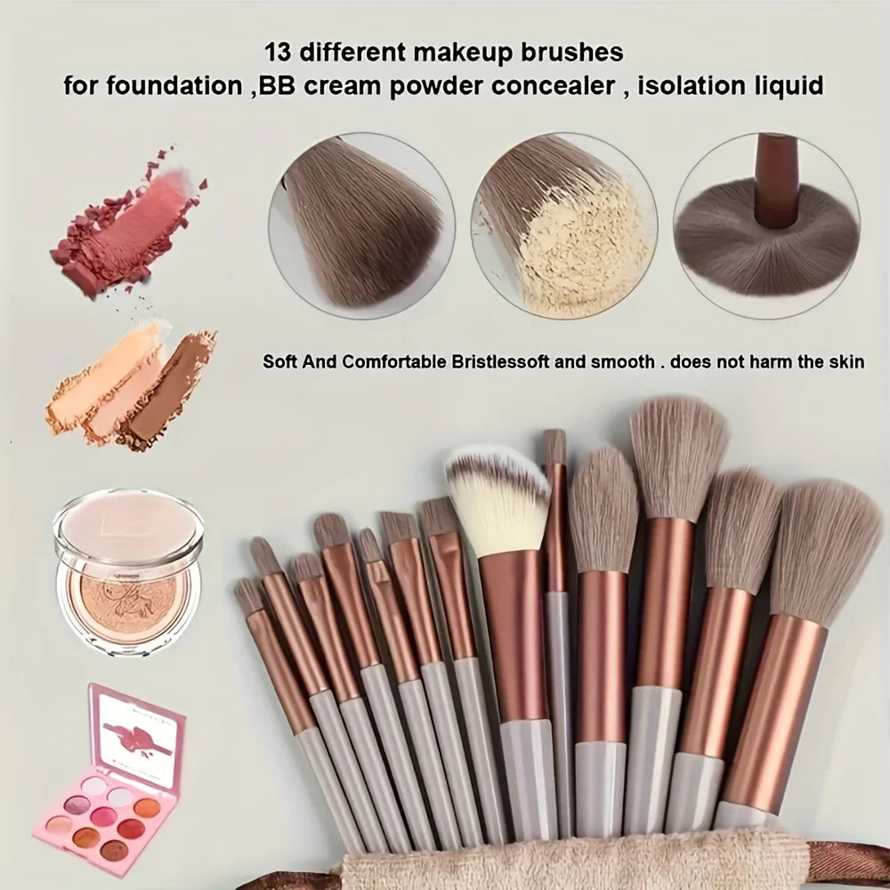 13pcs Professional Makeup Brush Set
