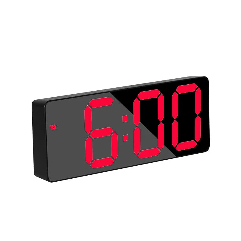 Smart LED Alarm Clock – Curved Screen